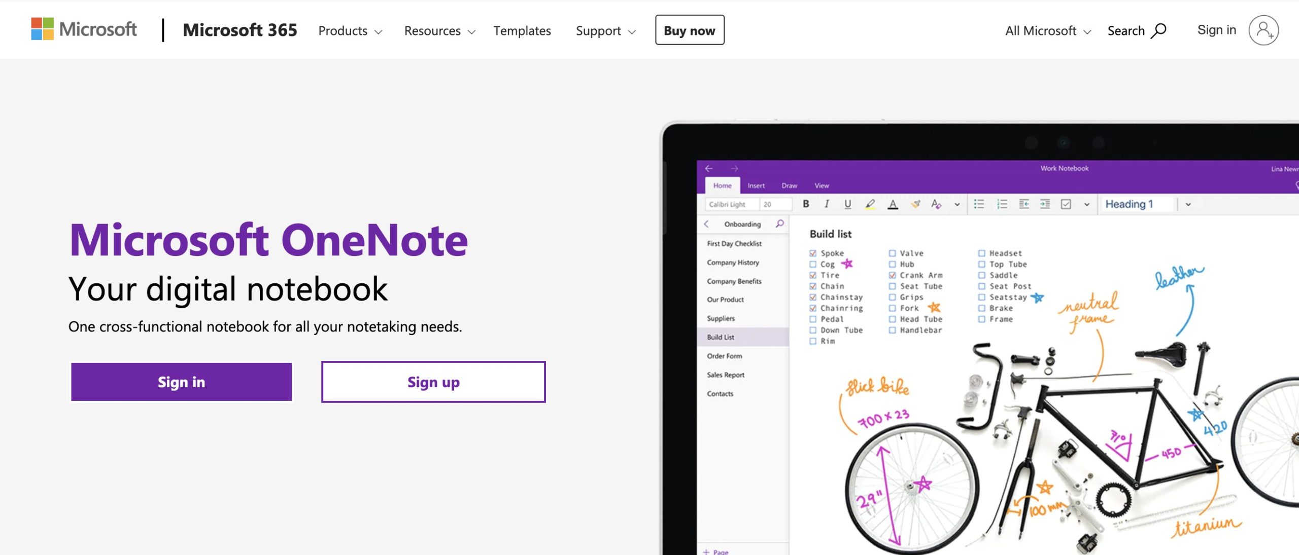 Microsoft OneNote