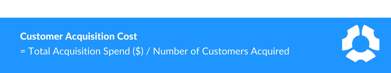 Customer acquisition cost formula