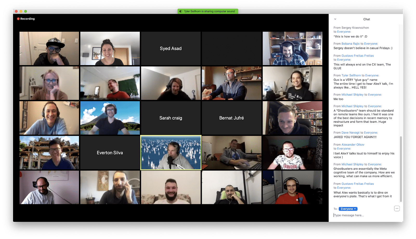 Hubstaff's virtual retreat