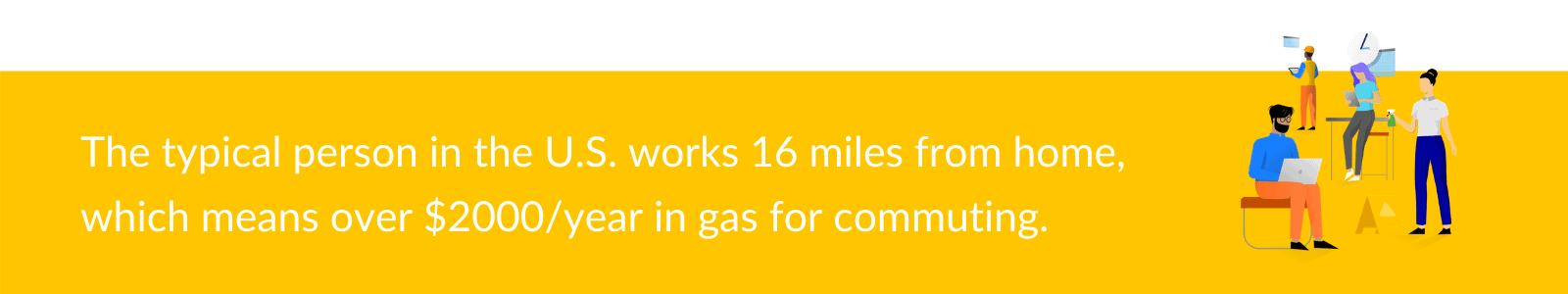 commuting stats hubstaff remote work